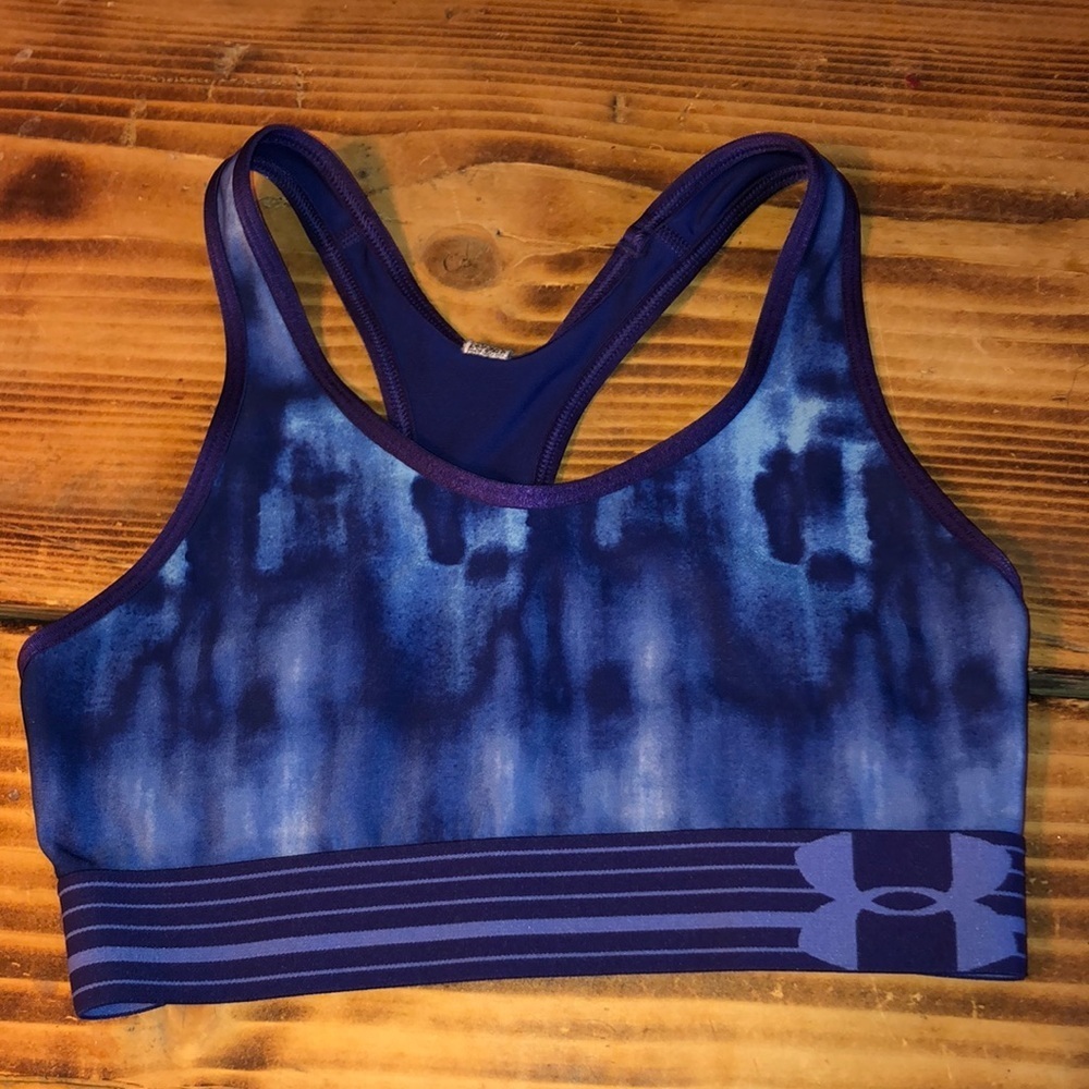 Under Armour kids sports bra blue small/XS active wear sports wear gym clothing‌